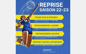 Stage reprise M15 &amp; M18/M21