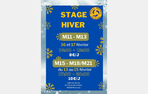 Stage M11/M13 (annulé)